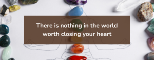 An open heart is a magnet for abundance and healing.